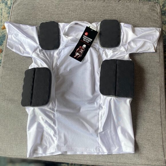 Cramer Adult Lightning 5-Pad Shirt, Size: Medium - Picture 1 of 8